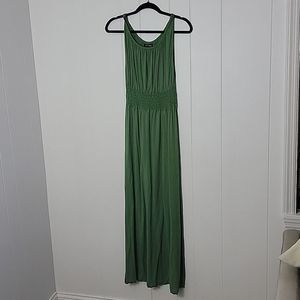 Elegant Green Maxi Dress